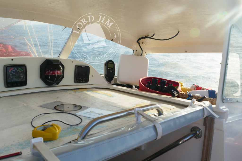 Pilotage en formation voile habitable