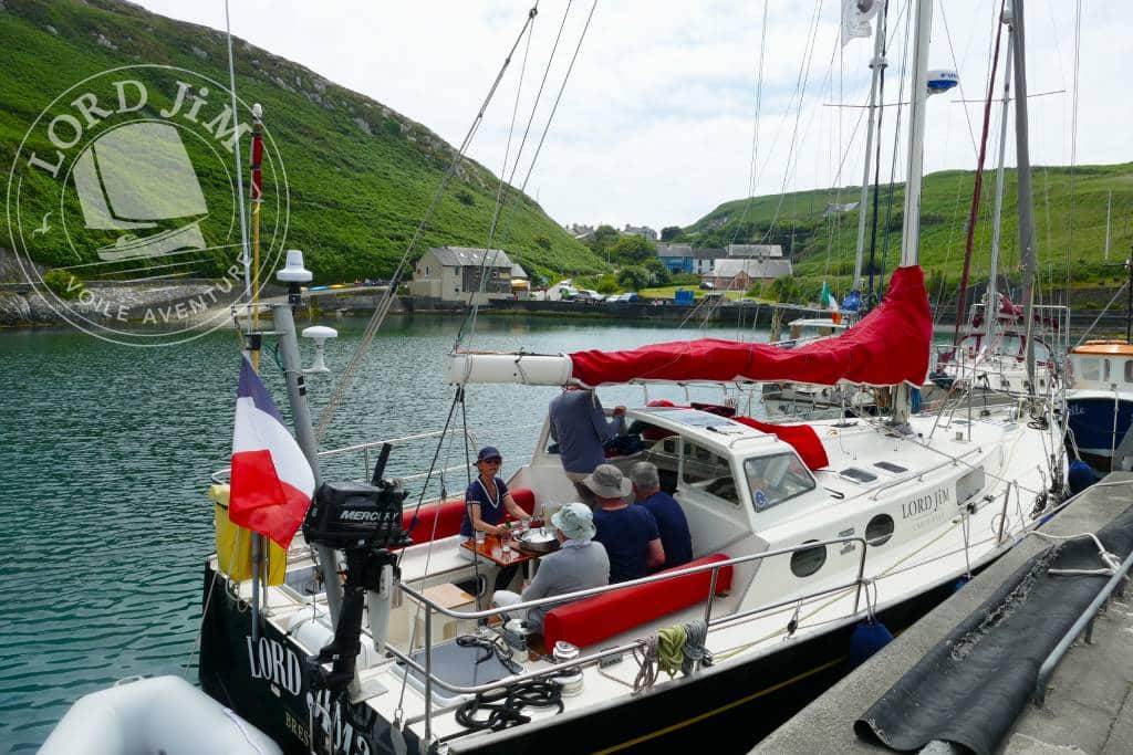 Cape Clar escale Irlandaise