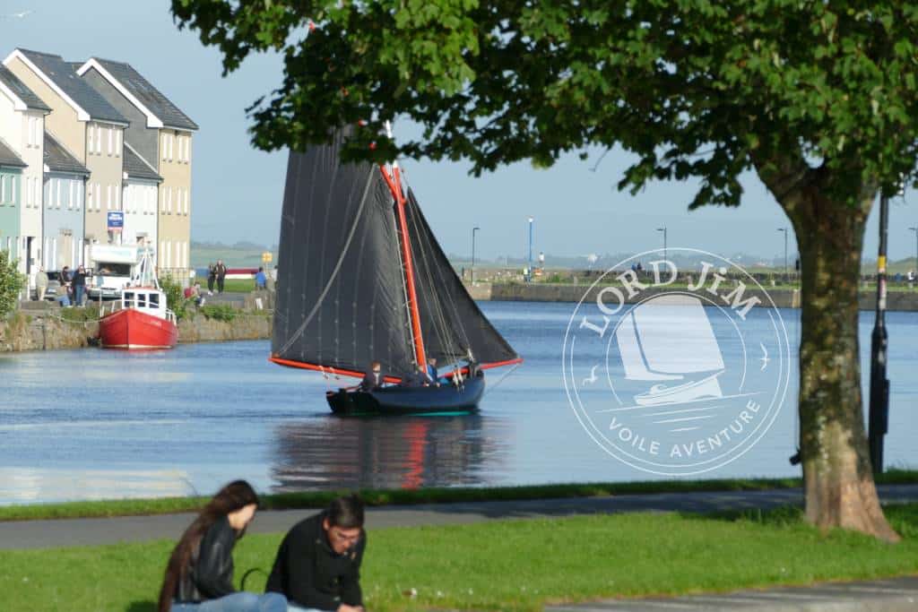 Navigatio Irlande Galway Hooker