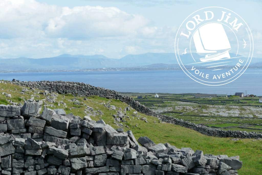 Connemara vu de Inishmore