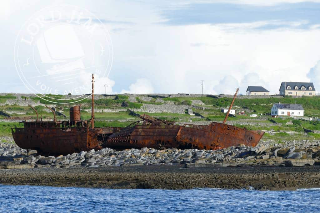 Navigation Irlande Epave île d'Aran
