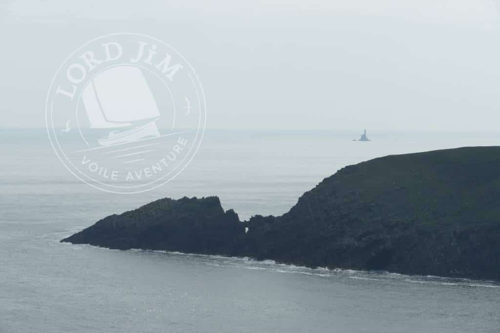 Navigation Irlande Fastnet vu Cap Clear Island