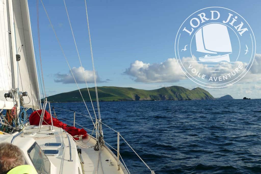 Navigation Irlande arrivée aux îles Blasket