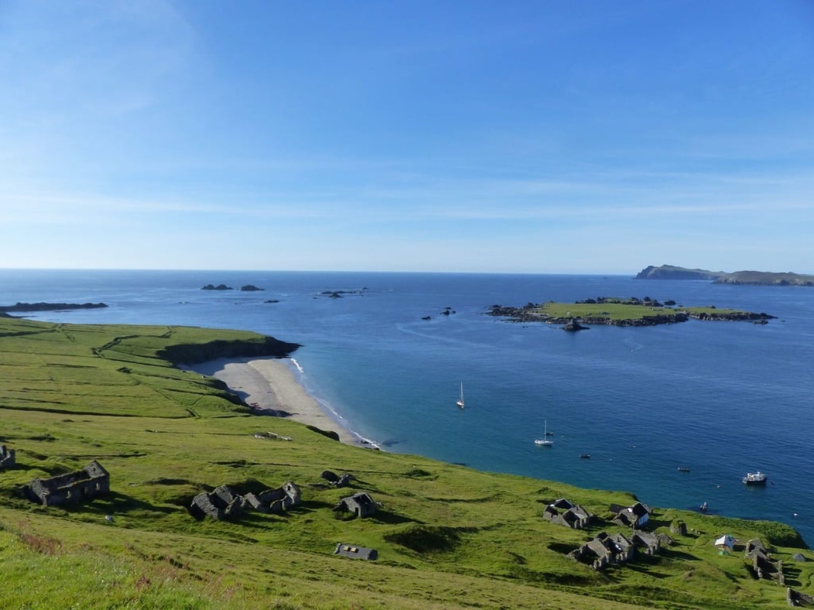 navigation voile irlande blasket